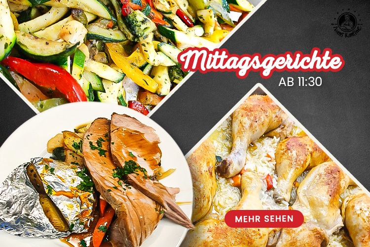 Mittagsgerichte - online bestellen